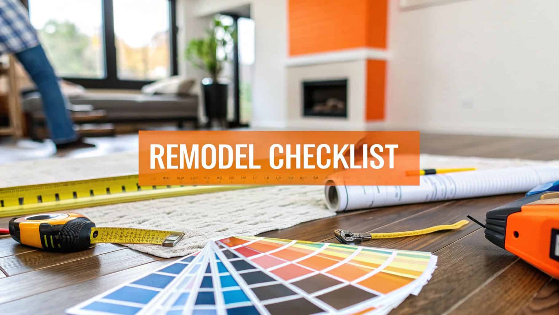Home Remodel Checklist: 10 Steps for a Flawless Renovation